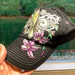 Bling Baseball Cap for Women! Velcro Closure